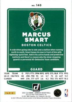 2021-22 Donruss #140 Marcus Smart Back