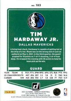 2021-22 Donruss #183 Tim Hardaway Jr. Back