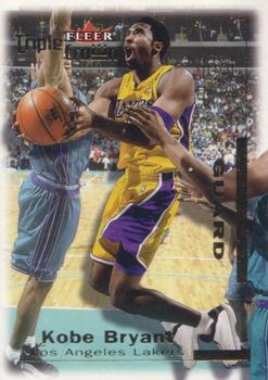 2000-01 Fleer Triple Crown #74 Kobe Bryant Front