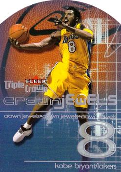 2000-01 Fleer Triple Crown - Crown Jewels #11 CJ Kobe Bryant Front