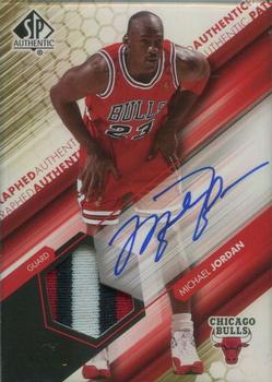 2004-05 SP Authentic - Fabrics Patches Autographs #AAP-MJ Michael Jordan Front