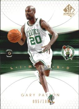 2004-05 SP Authentic - Limited #4 Gary Payton Front