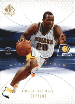 2004-05 SP Authentic - Limited #33 Fred Jones Front