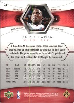 2004-05 SP Authentic - Limited #44 Eddie Jones Back