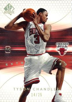 2004-05 SP Authentic - Limited Extra #12 Tyson Chandler Front