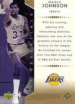 2004-05 SP Authentic - Limited Extra #107 Magic Johnson Back