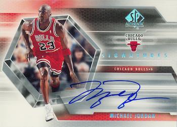 2004-05 SP Authentic - Signatures #SP-MJ Michael Jordan Front