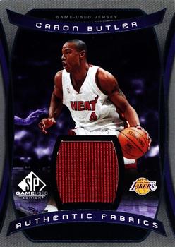 2004-05 SP Game Used - Authentic Fabrics #AF-CB Caron Butler Front