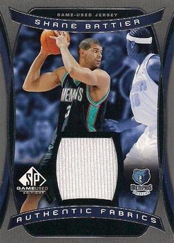 2004-05 SP Game Used - Authentic Fabrics #AF-SB Shane Battier Front