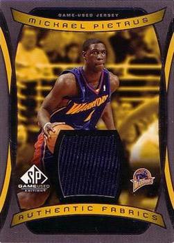 2004-05 SP Game Used - Authentic Fabrics #AF-MP Mickael Pietrus Front
