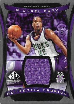 2004-05 SP Game Used - Authentic Fabrics #AF-MR Michael Redd Front