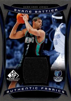 2004-05 SP Game Used - Authentic Fabrics #AF-SB Shane Battier Front