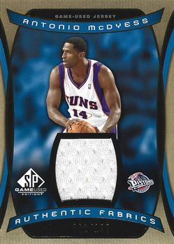 2004-05 SP Game Used - Authentic Fabrics Gold #AF-MD Antonio McDyess Front
