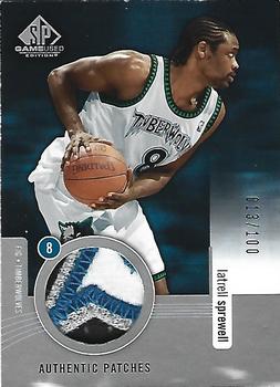 2004-05 SP Game Used - Authentic Patches #AP-LS Latrell Sprewell Front