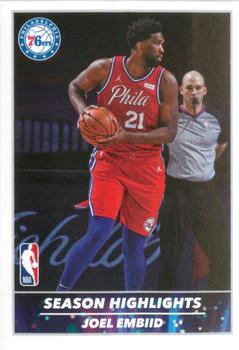 2021-22 Panini NBA Sticker & Card Collection #8 Joel Embiid Front