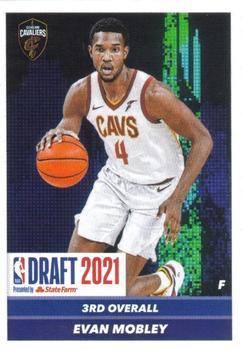 2021-22 Panini NBA Sticker & Card Collection #87 Evan Mobley Front