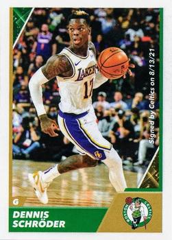 2021-22 Panini NBA Sticker & Card Collection #125 Dennis Schröder Front