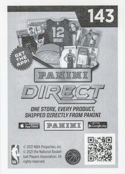 2021-22 Panini NBA Sticker & Card Collection #143 Cameron Thomas Back