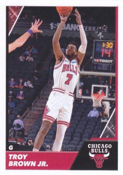 2021-22 Panini NBA Sticker & Card Collection #167 Troy Brown Jr. Front