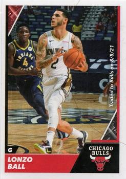 2021-22 Panini NBA Sticker & Card Collection #168 Lonzo Ball Front