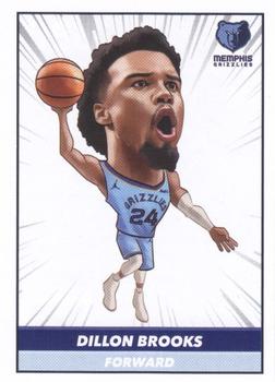 2021-22 Panini NBA Sticker & Card Collection #380 Dillon Brooks Front
