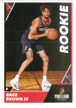 2021-22 Panini NBA Sticker & Card Collection #449 Greg Brown III Front