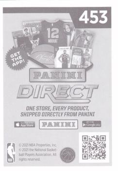 2021-22 Panini NBA Sticker & Card Collection #453 Anfernee Simons Back