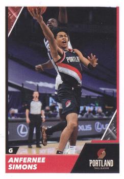 2021-22 Panini NBA Sticker & Card Collection #453 Anfernee Simons Front
