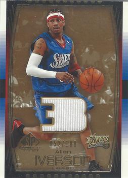2004-05 SP Game Used - Gold #82 Allen Iverson Front