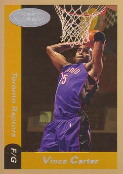 2000-01 Hoops Hot Prospects #1 Vince Carter Front