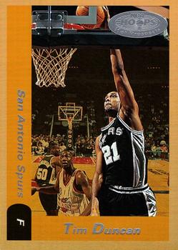 2000-01 Hoops Hot Prospects #5 Tim Duncan Front