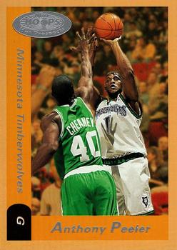 2000-01 Hoops Hot Prospects #7 Anthony Peeler Front