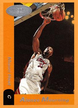 2000-01 Hoops Hot Prospects #13 Alonzo Mourning Front
