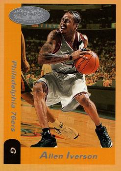 2000-01 Hoops Hot Prospects #18 Allen Iverson Front