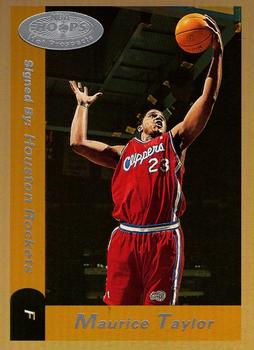 2000-01 Hoops Hot Prospects #43 Maurice Taylor Front