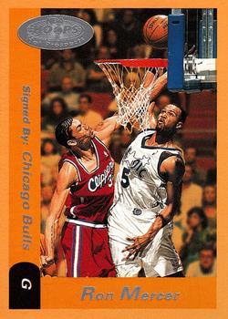 2000-01 Hoops Hot Prospects #63 Ron Mercer Front