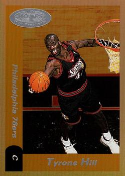 2000-01 Hoops Hot Prospects #97 Tyrone Hill Front