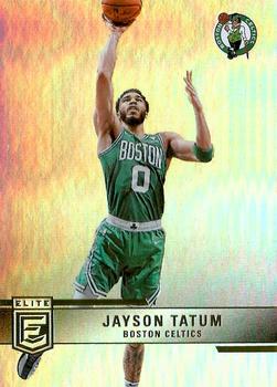 2021-22 Donruss Elite #50 Jayson Tatum Front