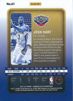 2021-22 Donruss Elite #61 Josh Hart Back