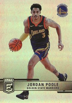 2021-22 Donruss Elite #69 Jordan Poole Front
