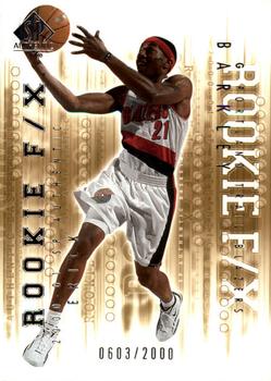 2000-01 SP Authentic #116 Erick Barkley Front