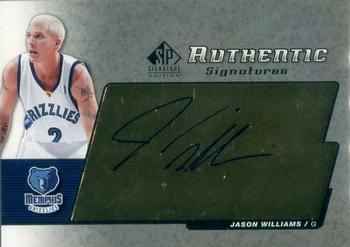 2004-05 SP Signature Edition - Authentic Signatures #AS-JW Jason Williams Front