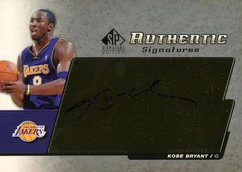2004-05 SP Signature Edition - Authentic Signatures #AS-KB Kobe Bryant Front