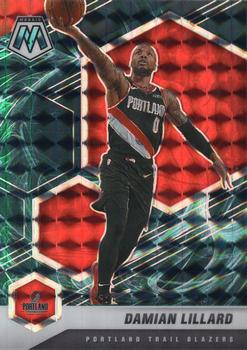 2020-21 Panini Mosaic - Mosaic Genesis #93 Damian Lillard Front