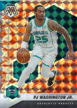 2020-21 Panini Mosaic - Mosaic Reactive Orange #27 PJ Washington Front