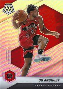 2020-21 Panini Mosaic - Silver #190 OG Anunoby Front
