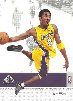 2000-01 SP Game Floor #25 Kobe Bryant Front