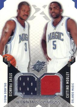 2004-05 SPx - Winning Combos #WC-FM Steve Francis / Cuttino Mobley Front