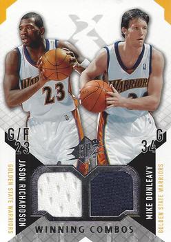 2004-05 SPx - Winning Combos #WC-RD Jason Richardson / Mike Dunleavy Front