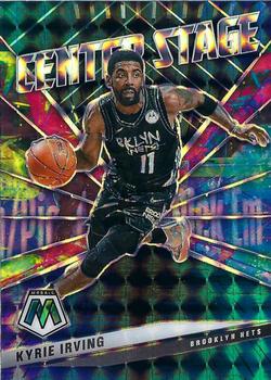 2020-21 Panini Mosaic - Center Stage #3 Kyrie Irving Front